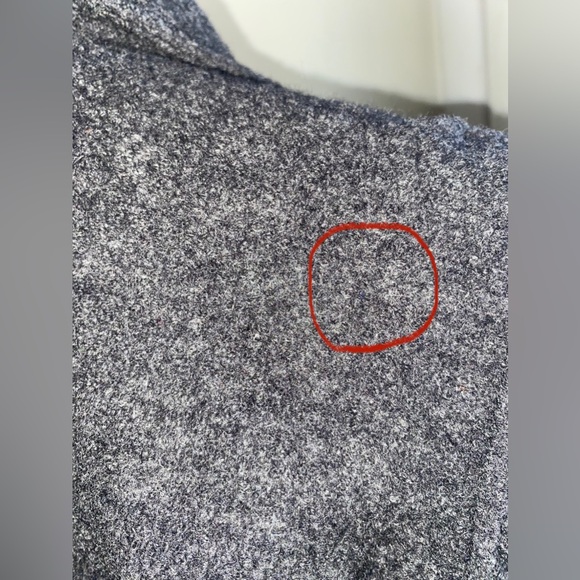 J.Crew Daphne topcoat Italian Boiled Wool Charcoal Gray NWOT (Read Description) - Picture 12 of 13